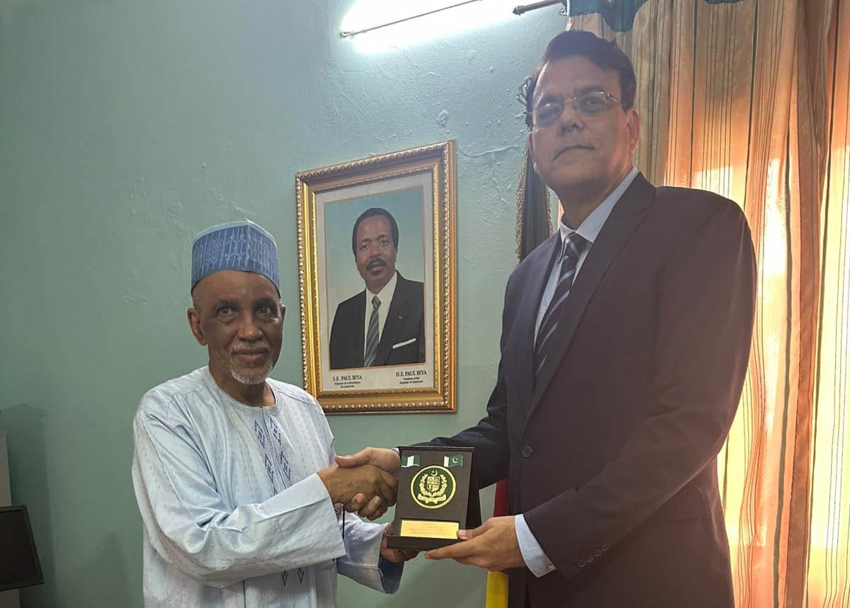 Courtesy call to His Excellency Mr. Salaheddine Abbas Ibrahima