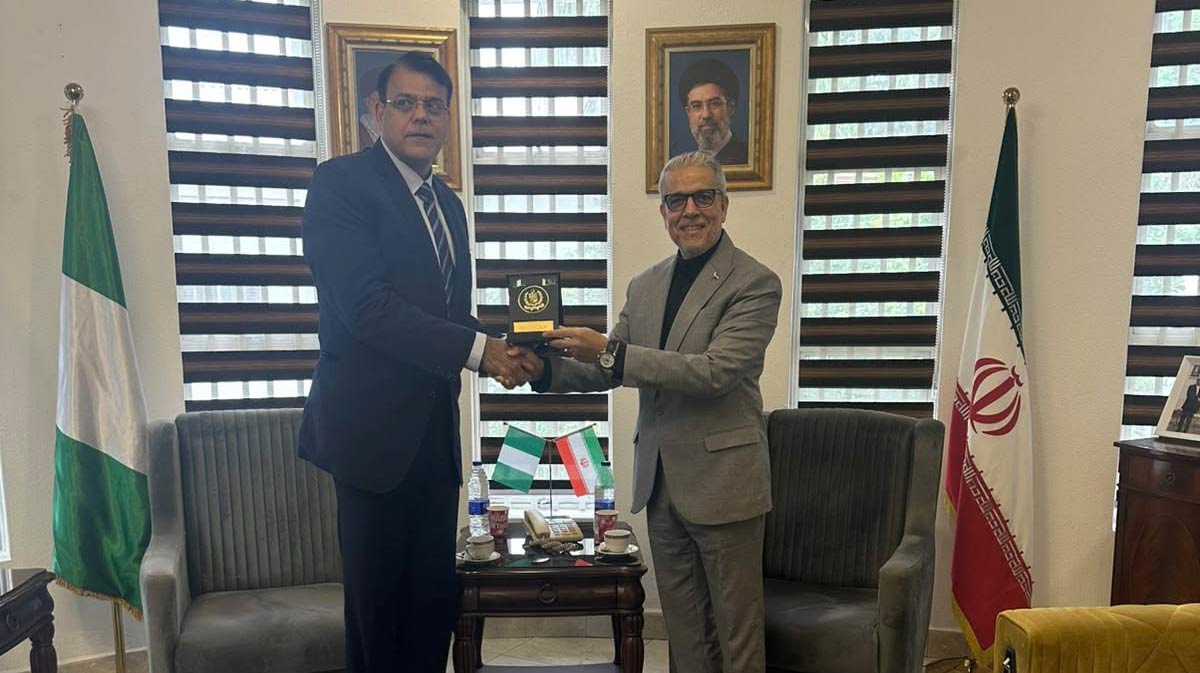 Courtesy call to His Excellency Mr. Gholamreza Mahdavi Raj Ambassador of the Islamic Republic of Iran