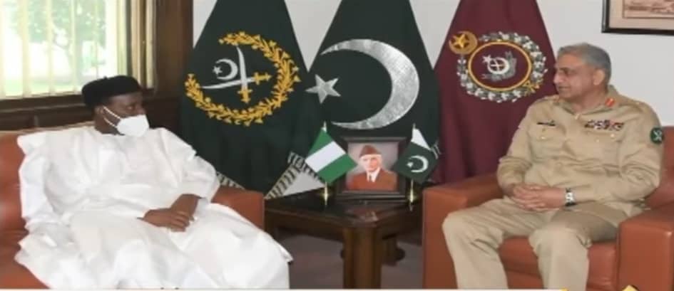 Nigerian Defense Minister meets the Foreign Minister of Pakistan