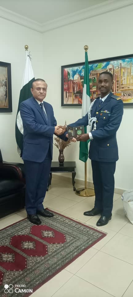 A Pakistan Air Force (PAF) delegation along with Nigerian Air Force (NAF) 1