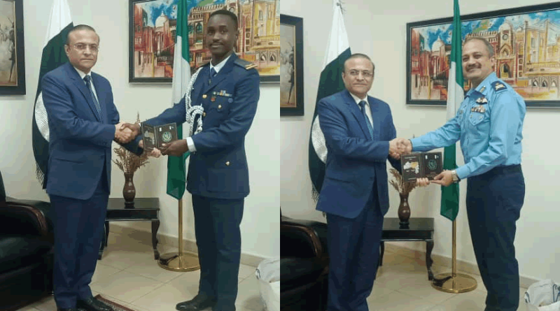 A Pakistan Air Force (PAF) delegation along with Nigerian Air Force (NAF)
