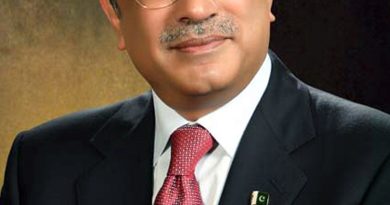 President of Pakistan Asif Ali Zardari
